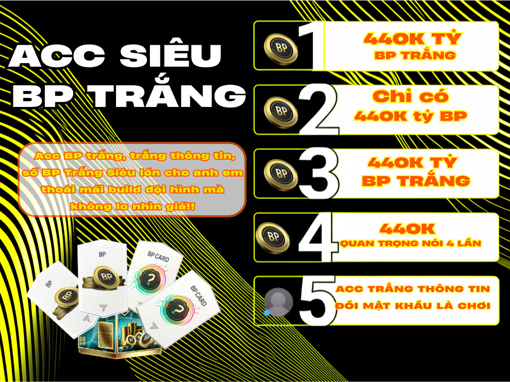 ACC CHỨA 440K TỶ BP TRẮNG